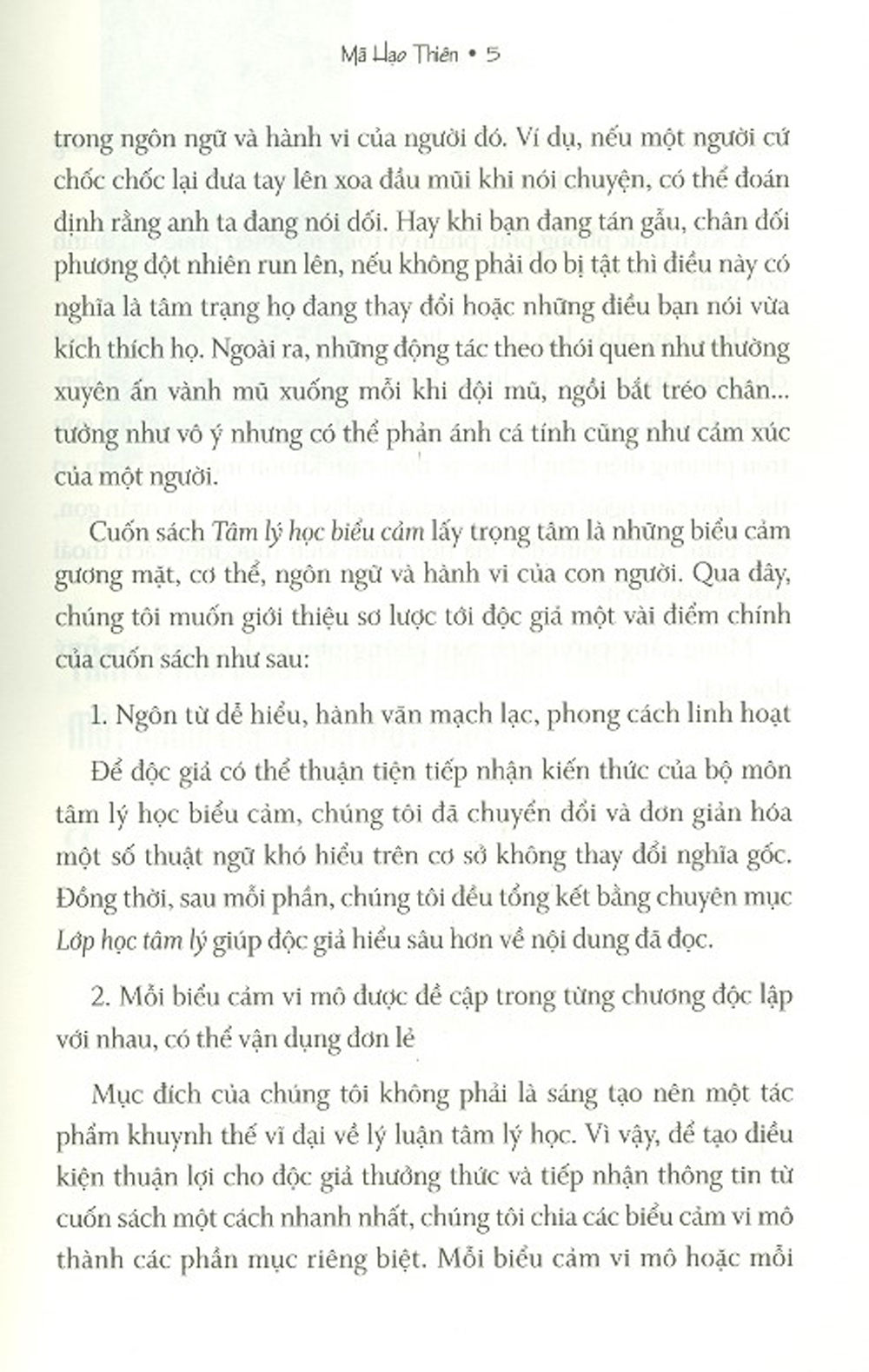 Tâm Lý Học Biểu Cảm