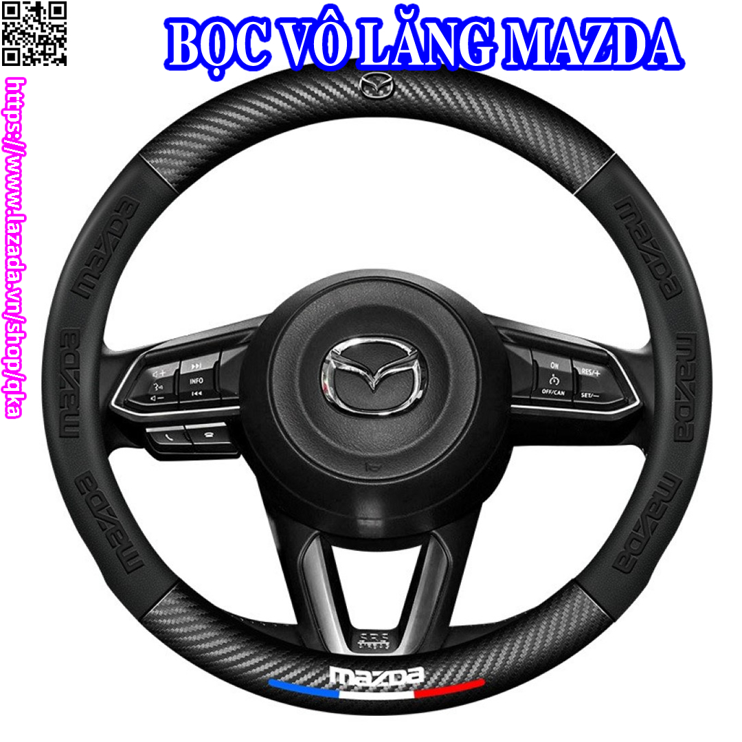Bọc vô lăng tay lái ô tô Mazda