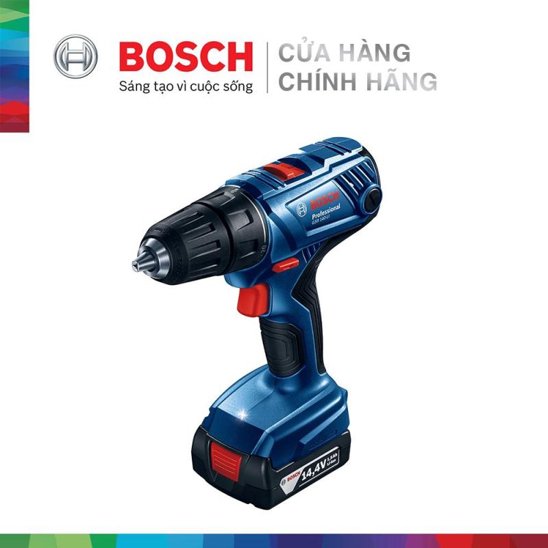 Máy khoan vặn vít dùng pin Bosch GSR 140-LI + phụ kiện MỚI