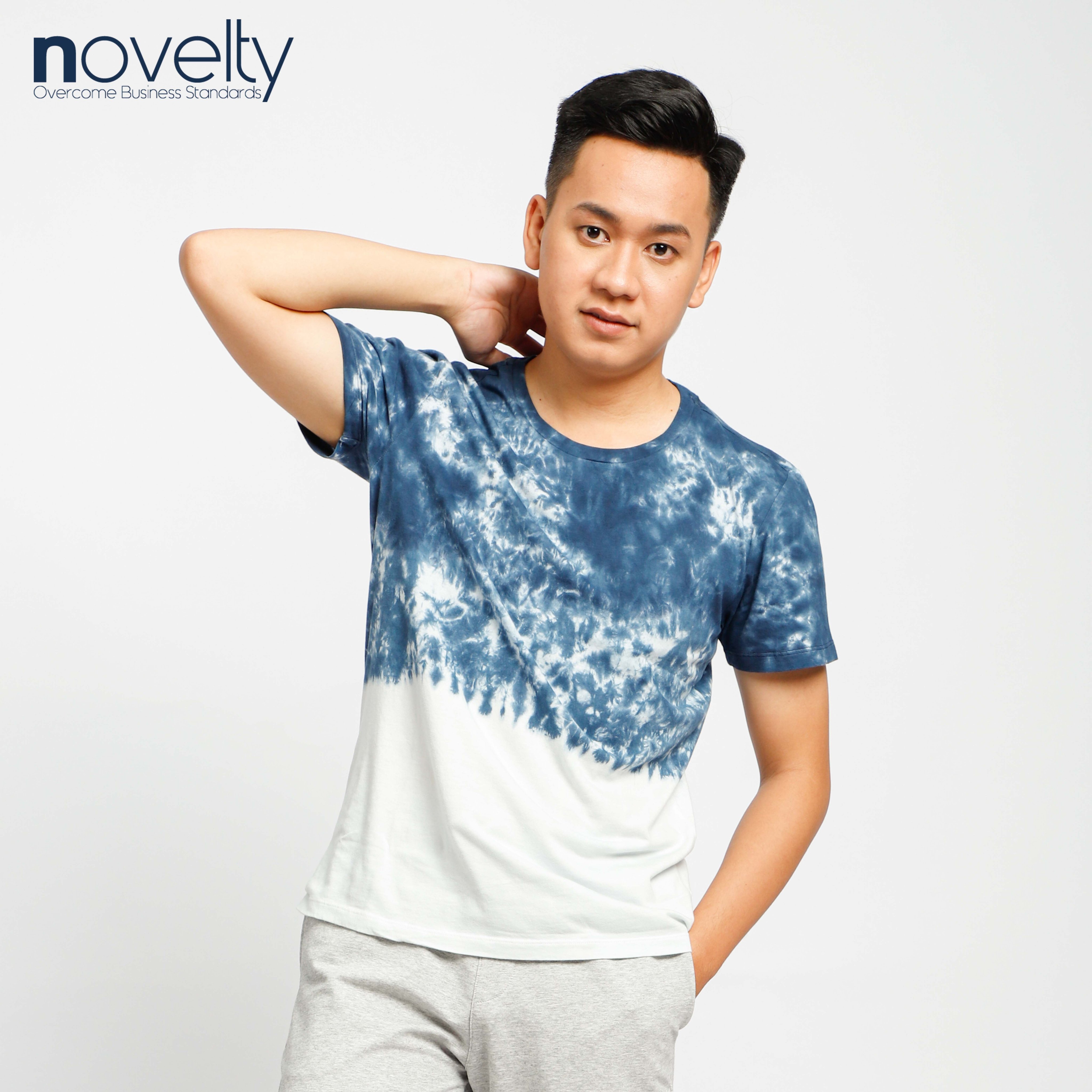Áo thun nam Novelty ngắn tay cổ tròn 210142N