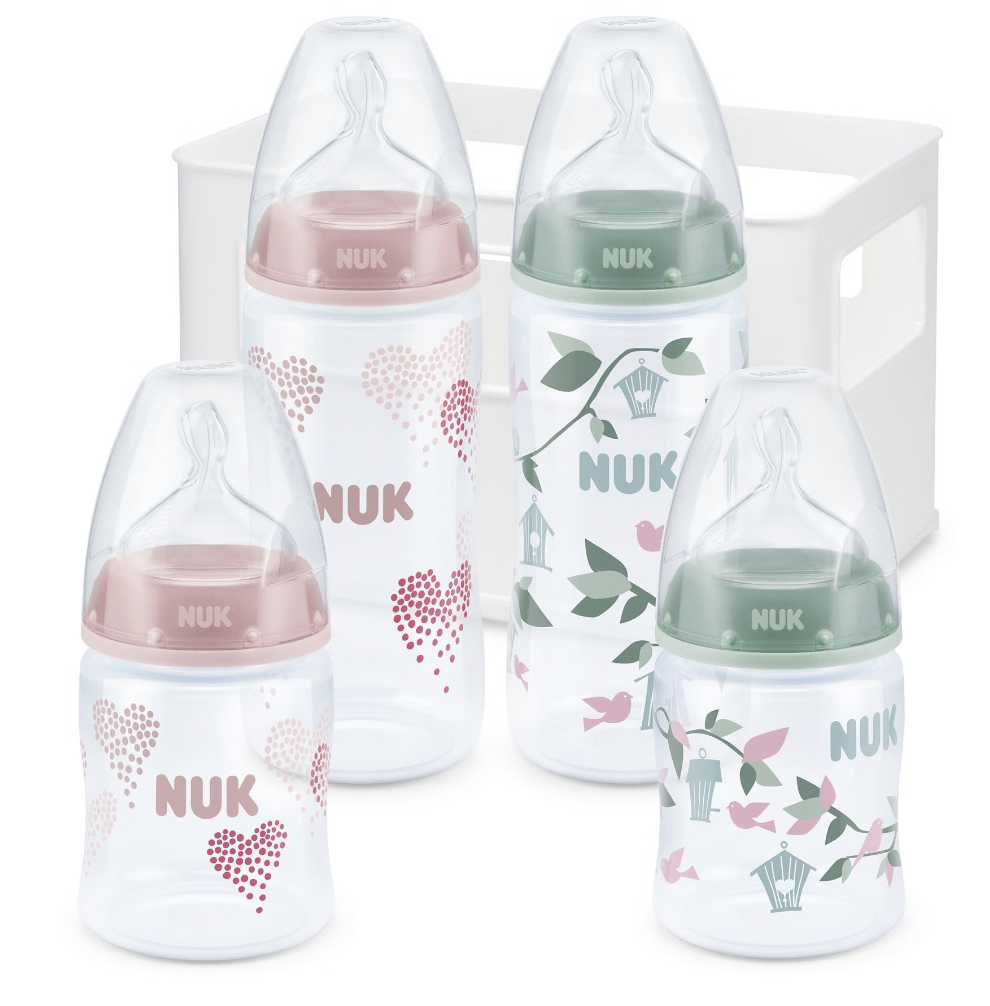 Bình sữa Nuk cổ rộng 150ml và 300ml