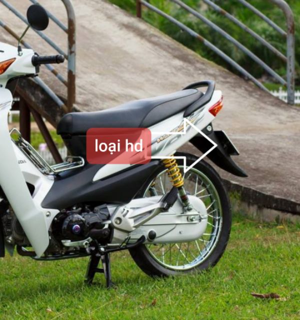 [Nhập RS0822 giảm 30k cho đơn 99k]Đuôi đèn chắn bùn sau gắn xe máy Wave Anpha mới đời 2006-2016wave (-10%)