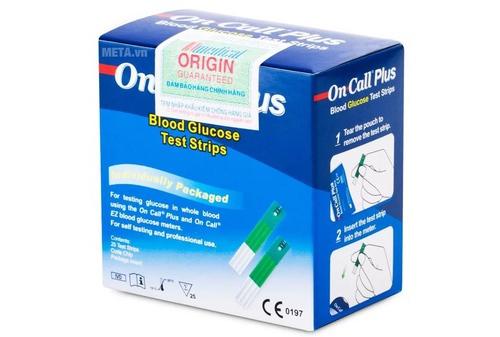 Que thử đường huyết one call plus