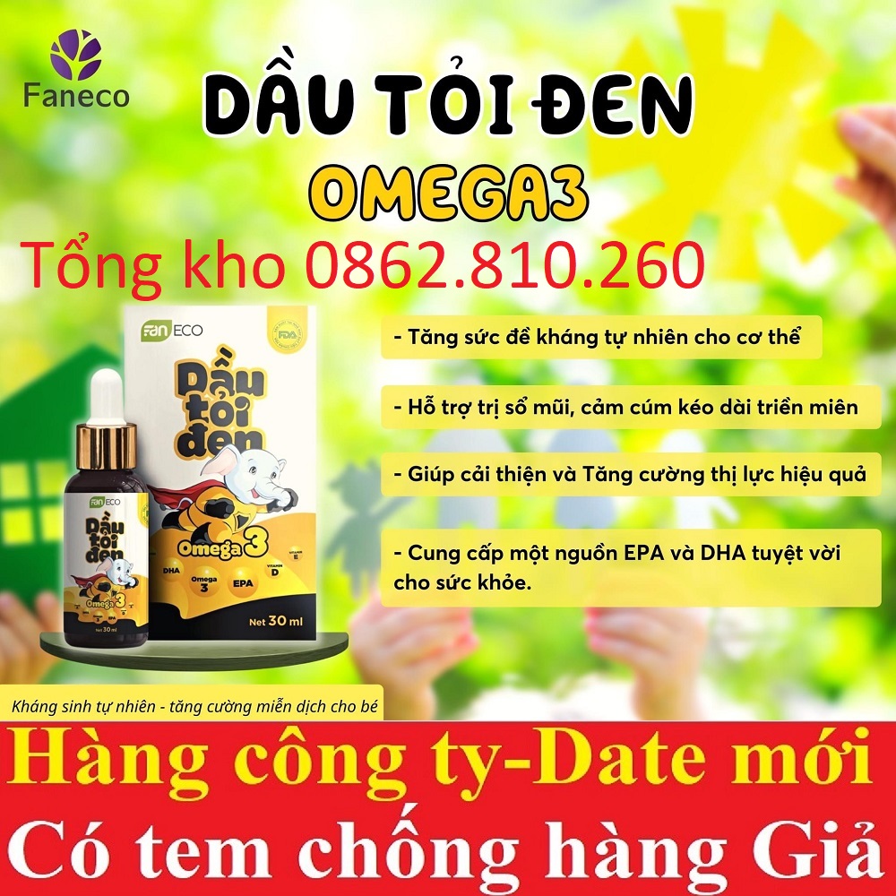 Toi den omega3 30ml