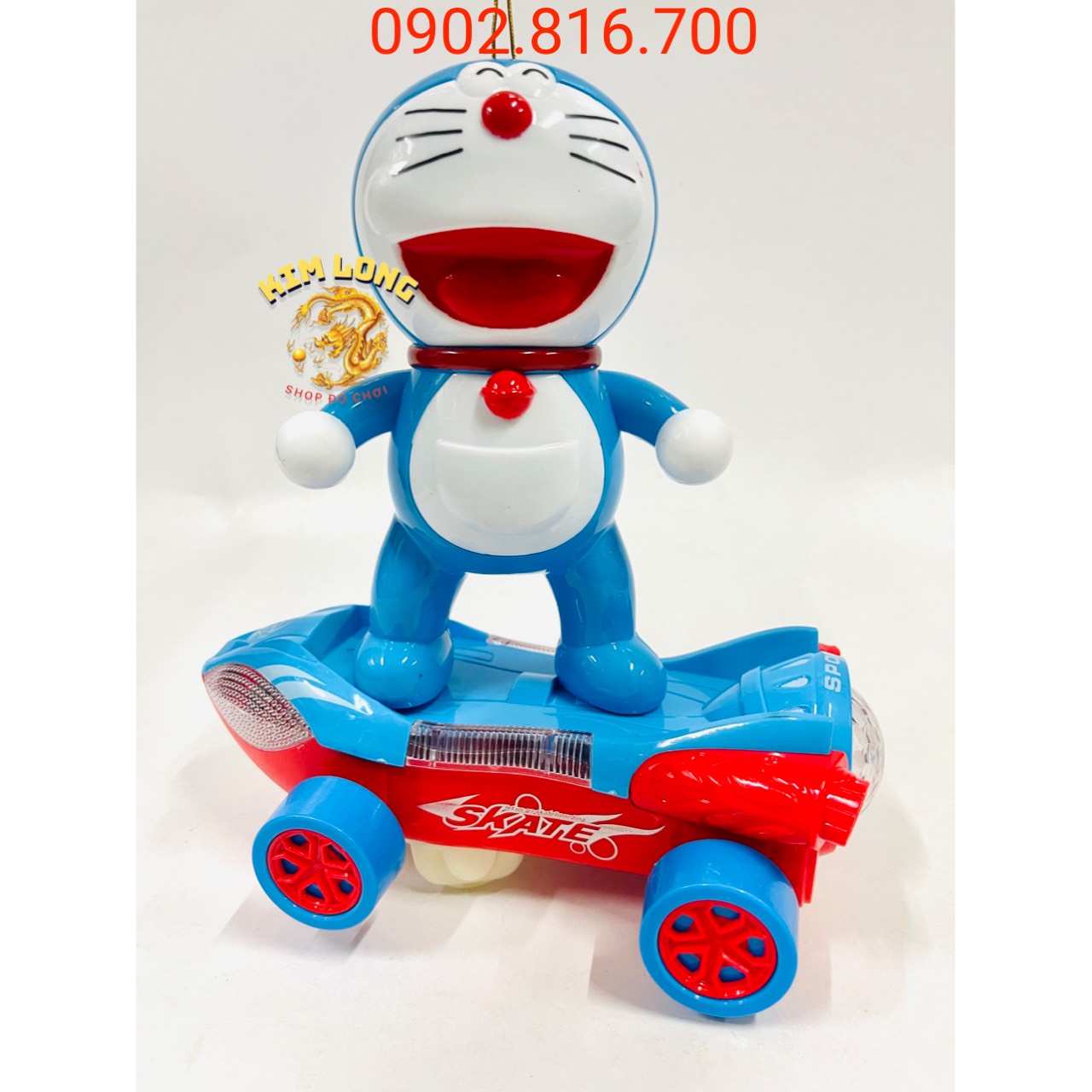 Đồ chơi lồng đèn trung thu cho bé hình DOREMON có pin