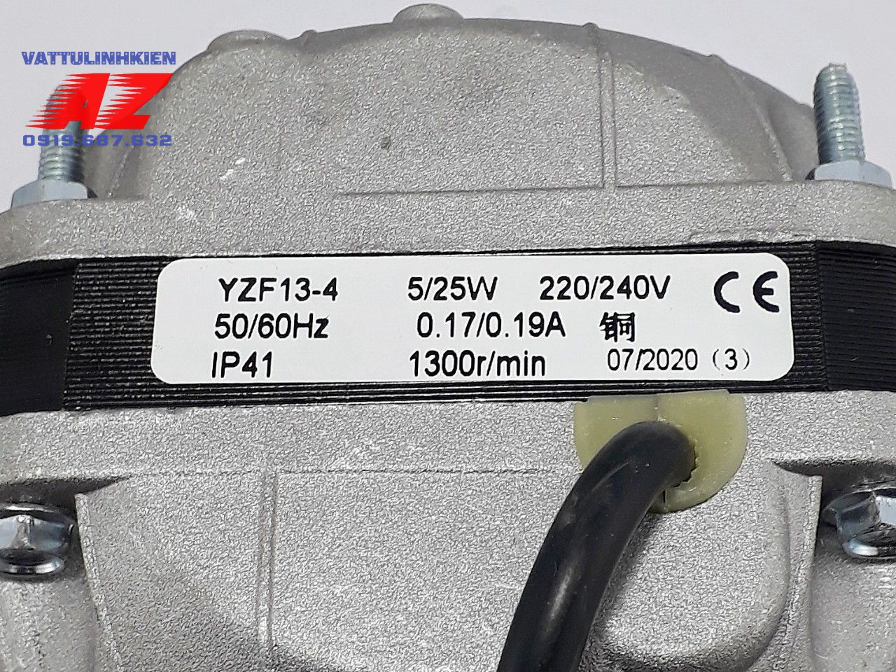 Motor quạt tủ mát AC220V - 25W / 40W lõi dây đồng