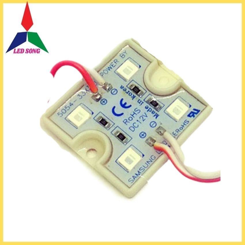Led Hắt 4 Bóng 5054 Siêu Sáng 12v Dây 20 Modul