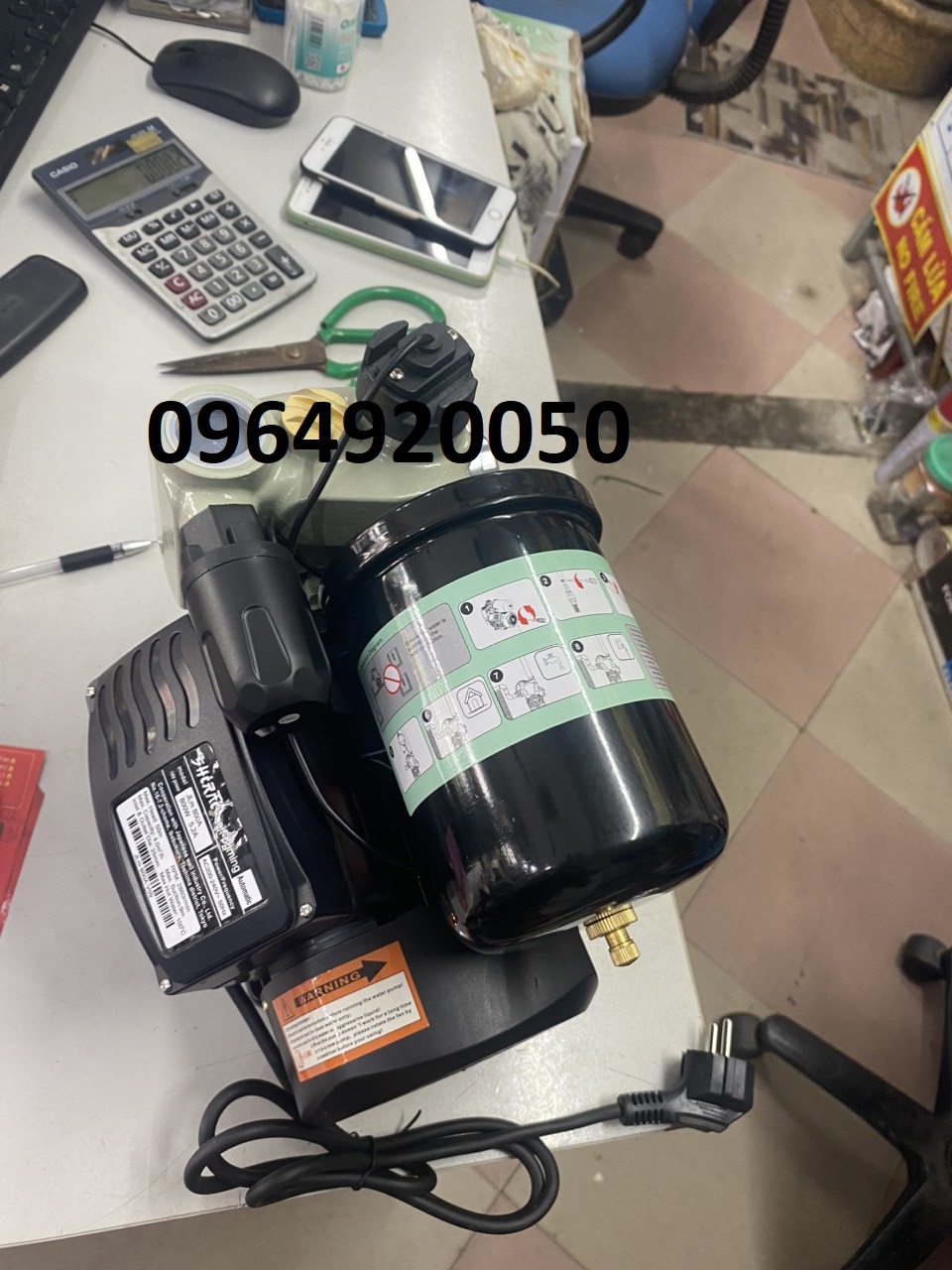 Máy bơm nước tăng áp Shirai JLm-800A - 800A