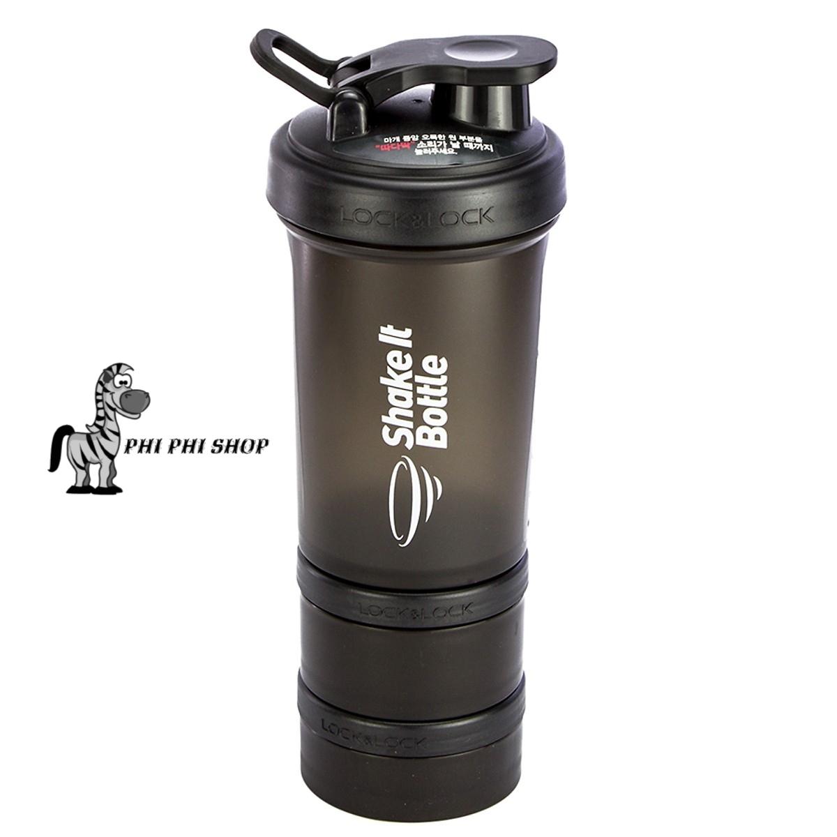 [HCM]Bình Lắc SHAKE IT Lock&Lock 600ml HAP945