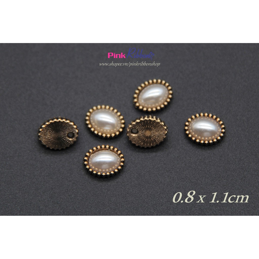 Set 5C - Center Trai Viền Vàng Oval
