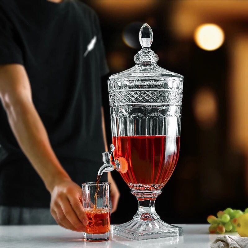 Bình thủy tinh cao cấp có vòi