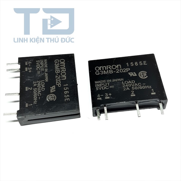 G3MB-202P DC5 SSR Relay 5VDC 2A SPST-NO