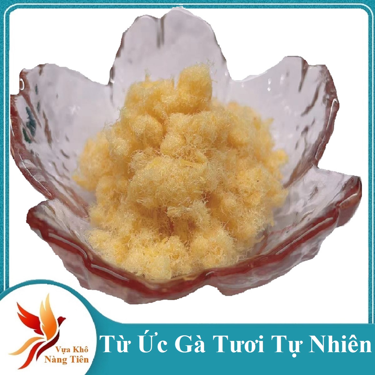1 kg chà bông gà được làm từ ức gà tươi sạch tự nhiên