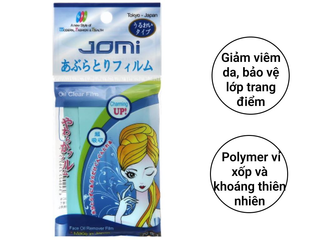 Giấy thấm dầu Jomi gói 70 miếng
