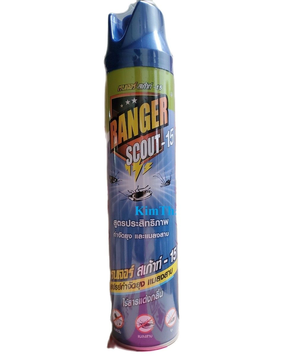 (KTT) Xịt muỗi Ranger chính hãng Thái Lan 600ml