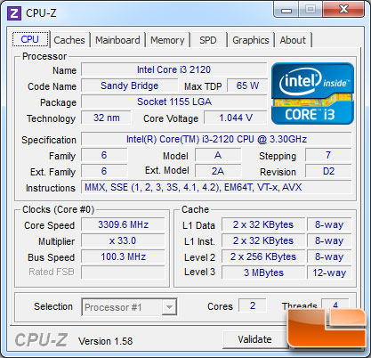 CPU core i3 2120 socket 1155, i3 2120,  tương thích main socket 1155