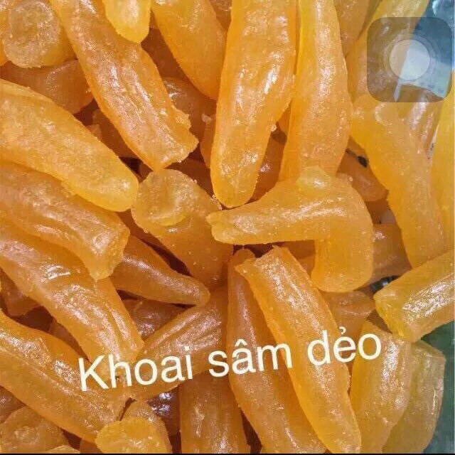 Khoai lang sâm đất sấy dẻo loại đặc biệt siêu ngon bổ dưỡng - giá cực rẻ, dẻo thơm, vị ngọt tự nhiên, mứt khoai sâm sấy dẻo đà lạt không đường, khoai sâm đất lào cai, củ sâm đất có tác dụng gì?