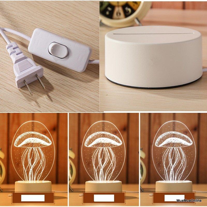 Đèn Ngủ 3D Led Nhiều Mẫu Hình Cực Đẹp
