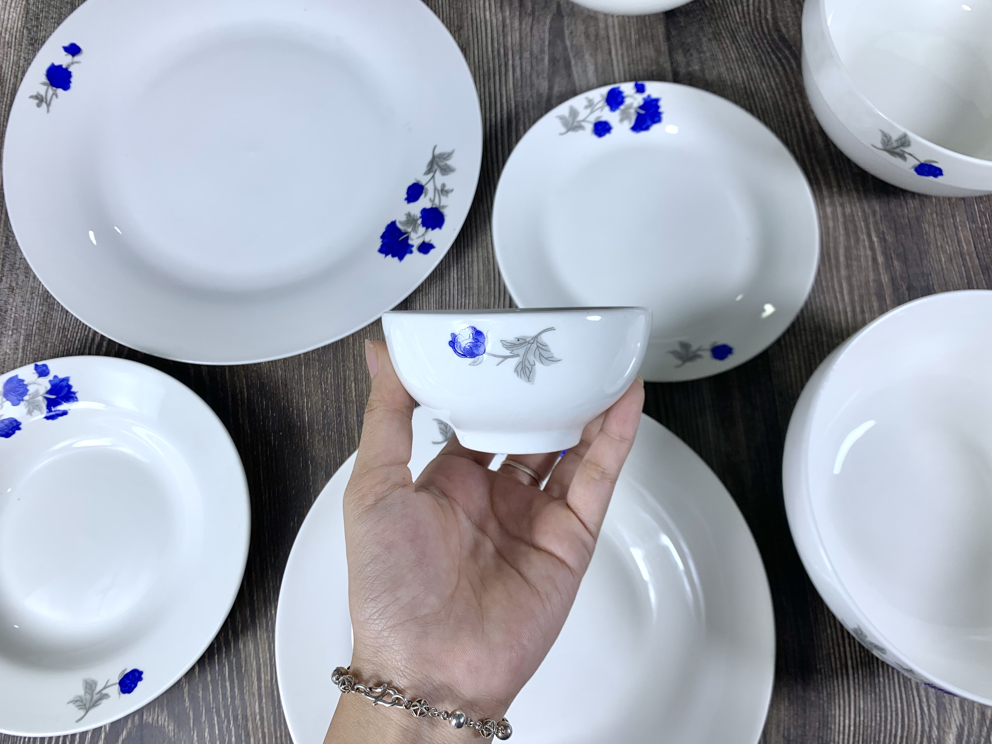 CHÉN MẮM, CHÉN CHÈ TP 209X SỨ BÁT BẢO CAO CẤP, sINCE_1977
