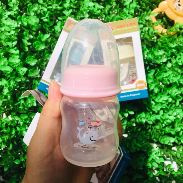 [Hoàn tiền 6%]Bình sữa Baby Lops 60ml cho trẻ sơ sinh
