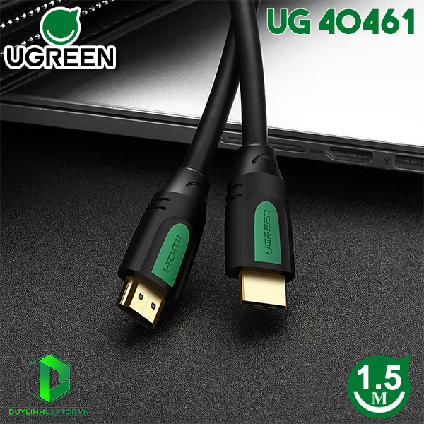 Cáp HDMI 2.0 dài 1,5m hỗ trợ 3D,4K Ugreen 40461