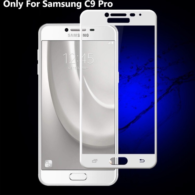 Kính cường lực samsung C9 / C9 pro full màn