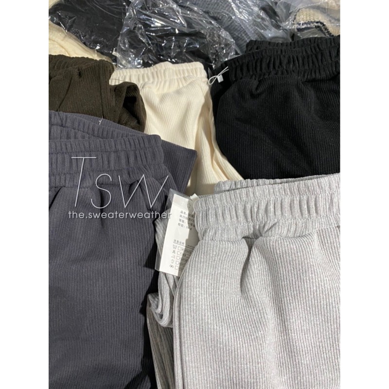Quần Jogger gân tăm cao cấp