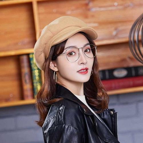 [HCM]Nón Len Nữ Mũ Nón Bere Nữ Thời Trang