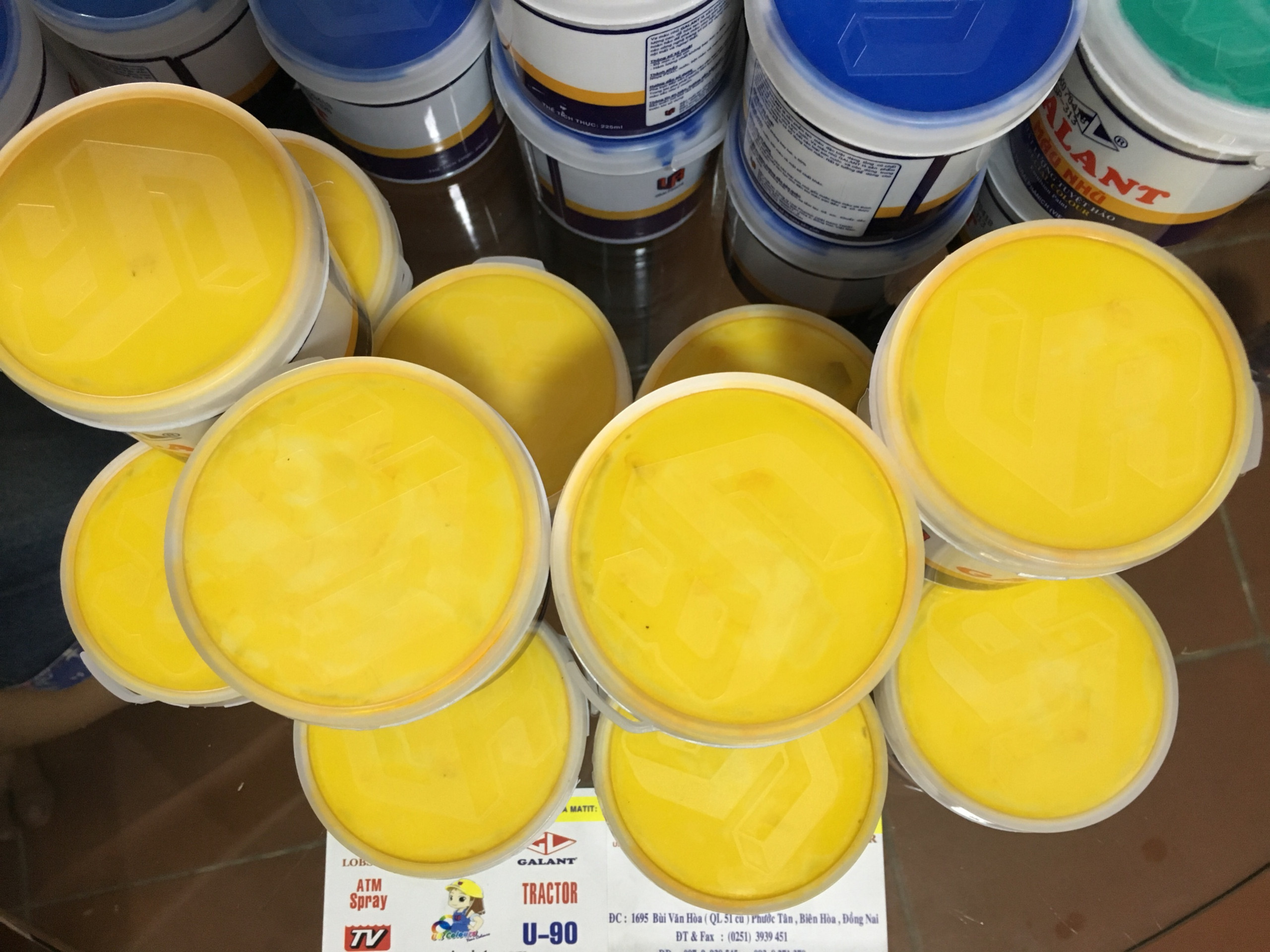 Ve màu nhũ Galant 225ML