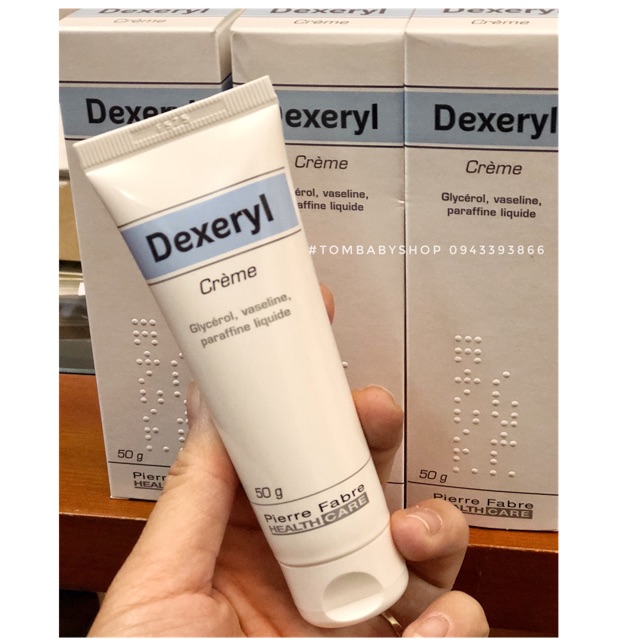 Kem bôi nẻ , chàm DEXERYL( mẫu mới Glycerol Vaseline)  tuyb 50g