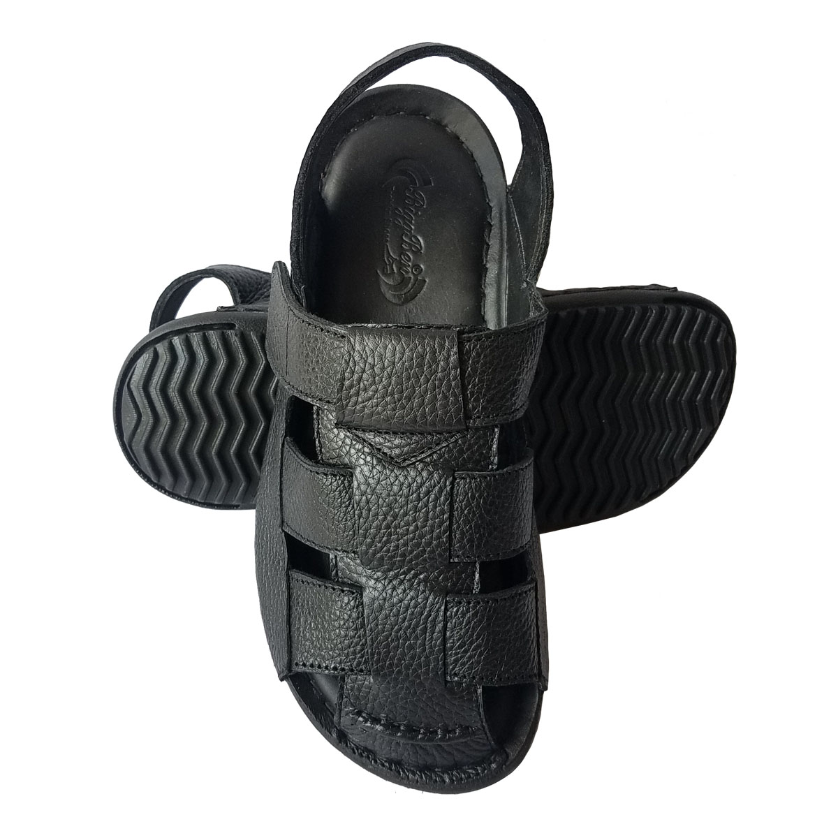 Giày Sandal Nam Bít Mũi Da Bò Thật BIGGBEN SDB111