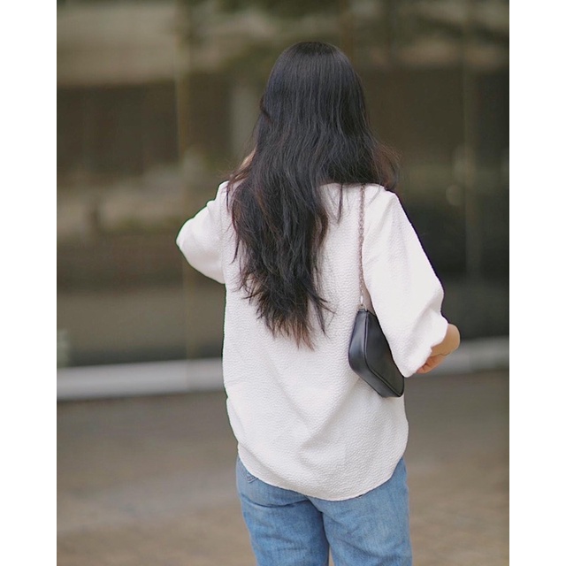 Áo bèo ngực trắng Ruchan