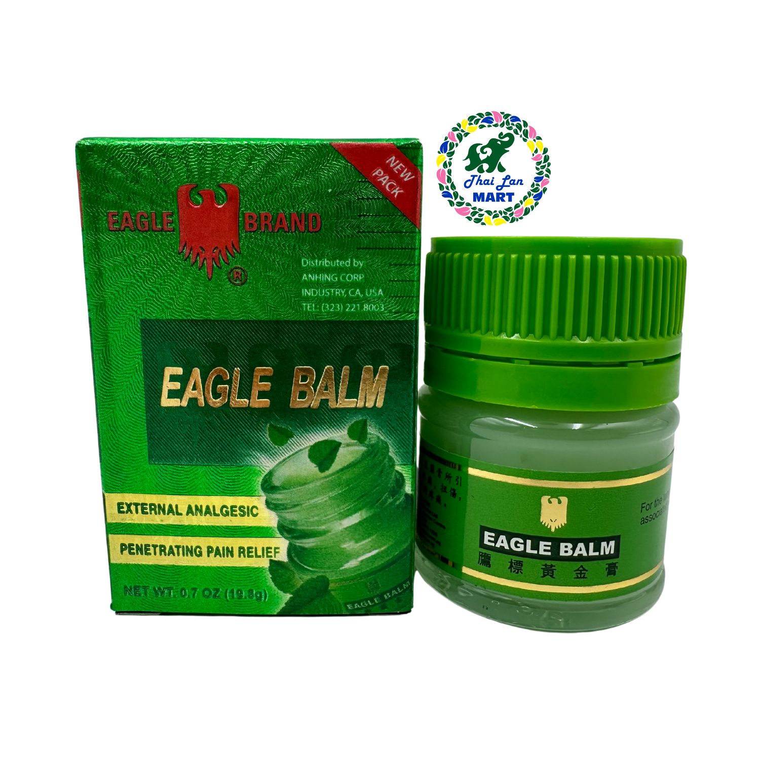 Dầu cù là eagle brand balsem aktiv balm massage giảm đau nhức mỏi hàng nội địa chính hãng usa