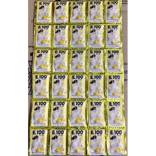 Combo 5 dây sữa tắm E100 (60 gói)