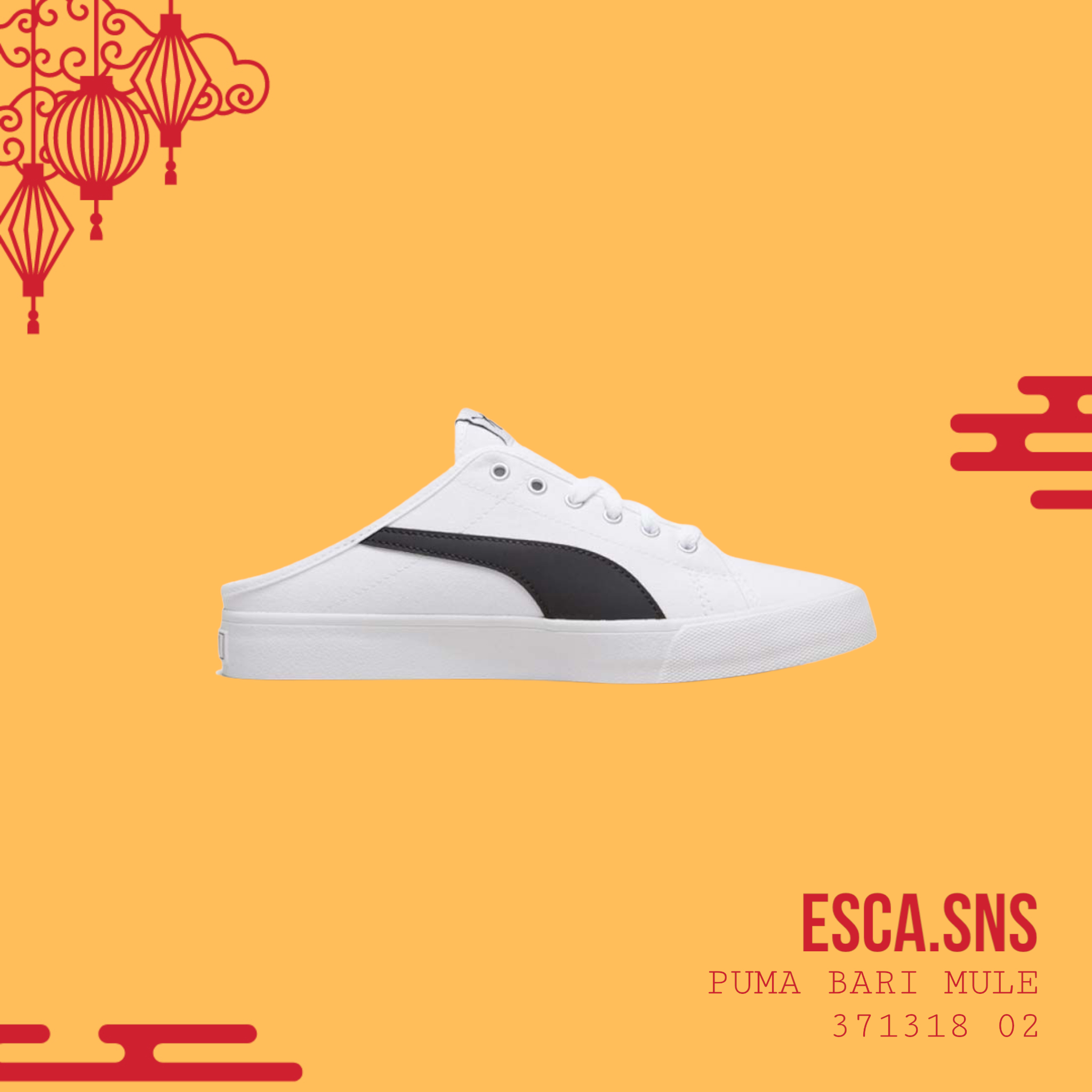 [Chính hãng] Giày PUMA MULE BARI - 371318 02