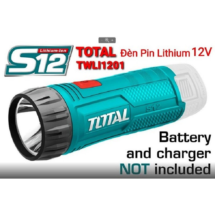 [HCM]BODY 12V Đèn pin sạc Total TWLI1201 [CHƯA GỒM PIN SẠC]