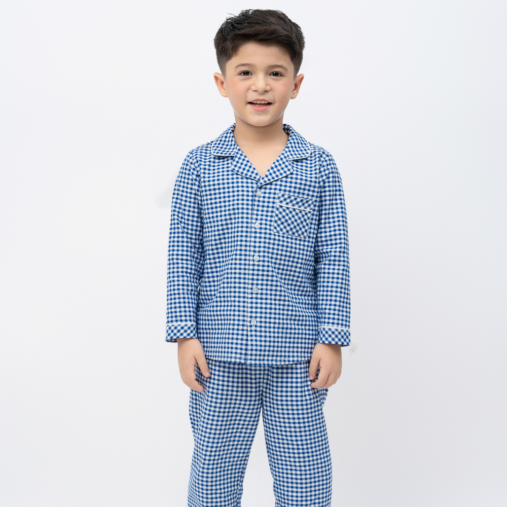 [Mua 3 giảm 20%, mua 2 giảm 15%] Bộ piijama dài tay, chất liệu kate họa tiết đặc trưng NOEL cho bé SDK011W12