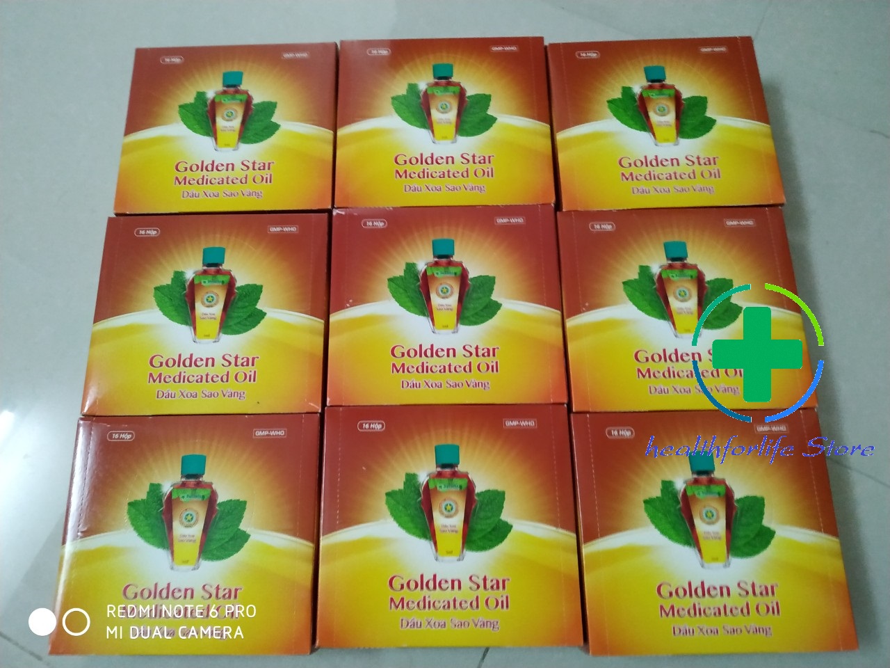 Dầu Xoa Sao Vàng Chai 5ml