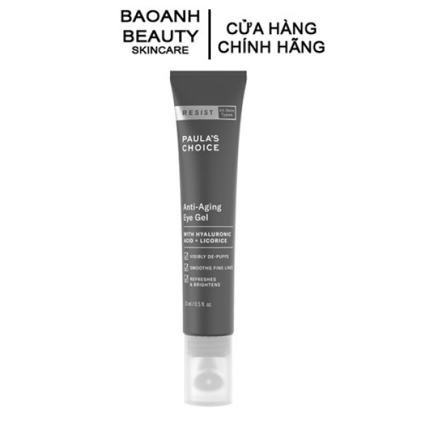 [HCM][PAULAS CHOICE] Kem mắt chống lão hóa giảm thâm kèm đầu massage Resist Anti-Aging Eye Gel (Mã 2140) giá rẻ