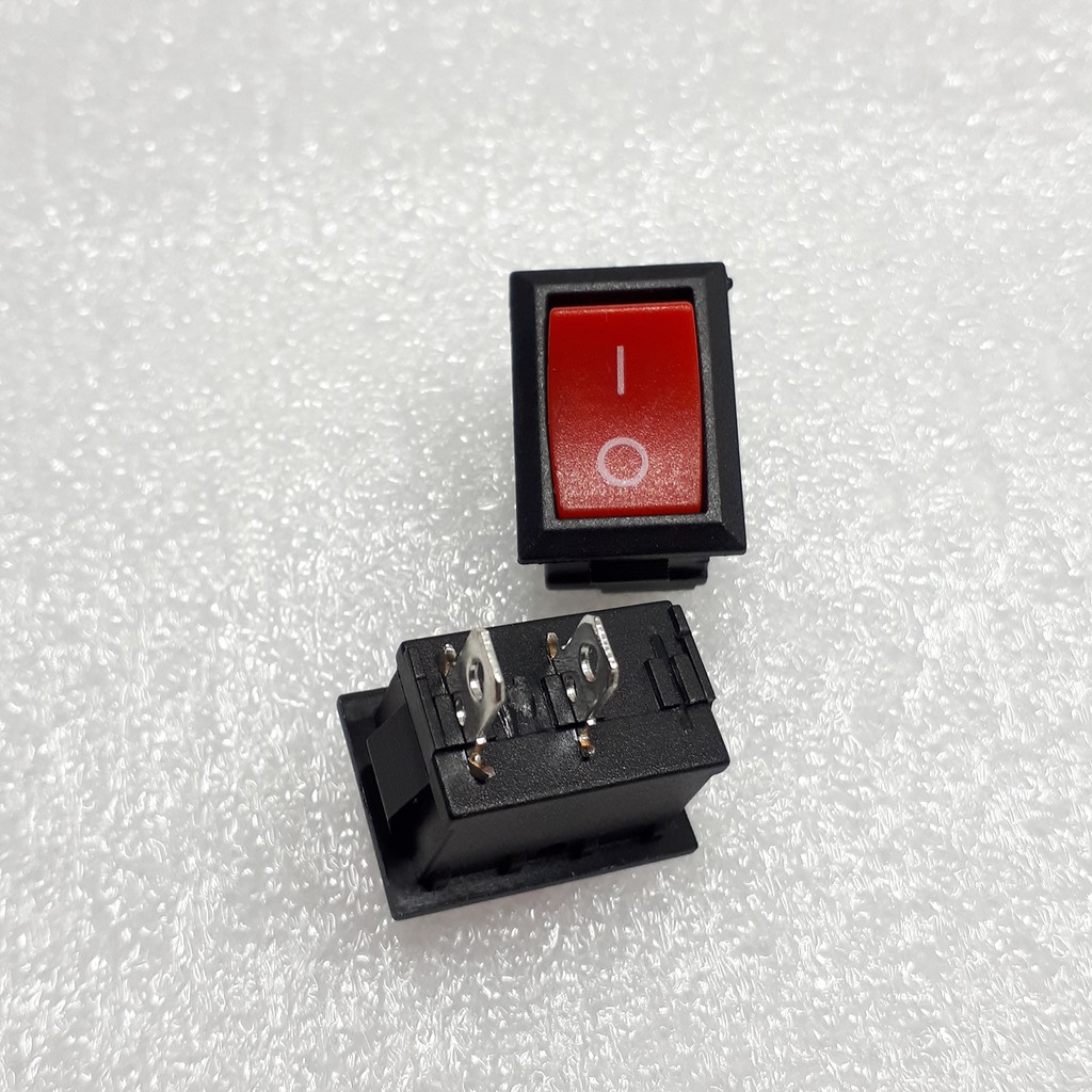 Công Tắc Bập Bênh KCD1-101 2P - 250V 6A.