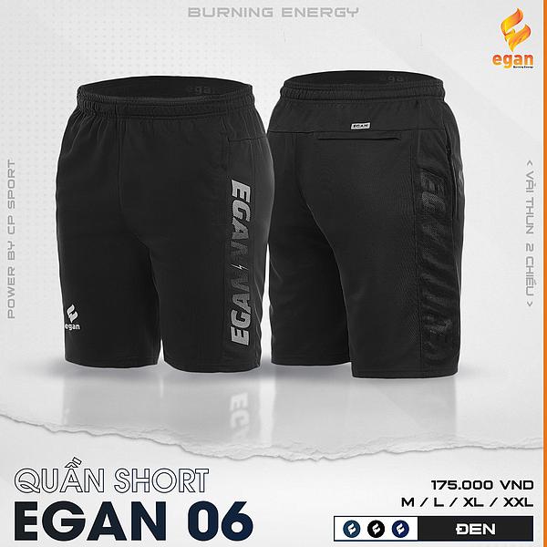 Quần Short Thể thao Egan 06 ( co giãn 4 chiều )