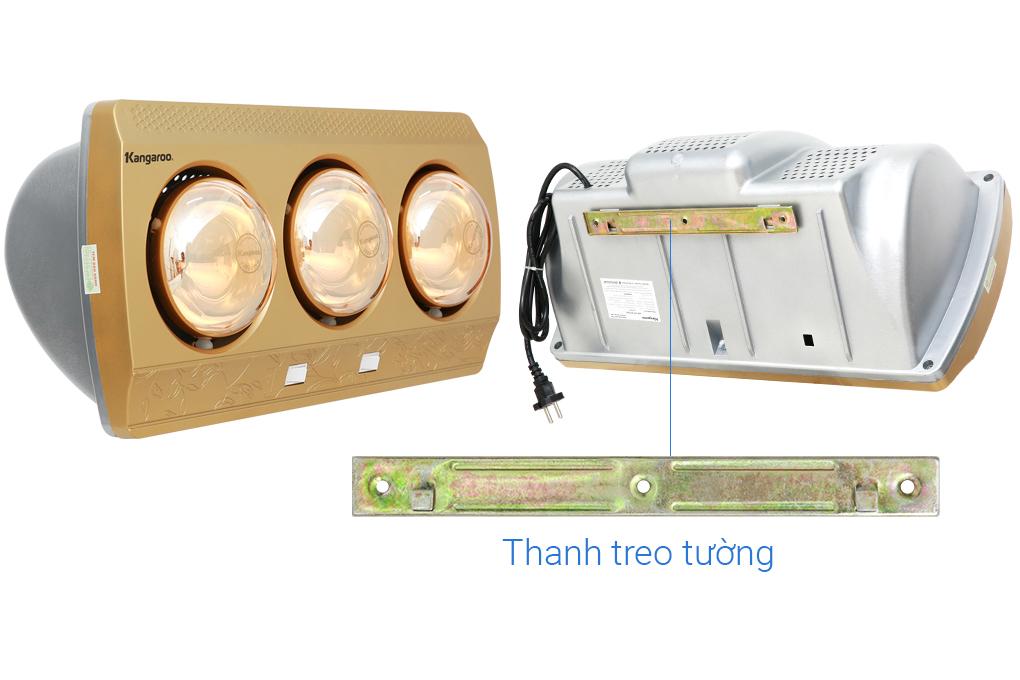 Đèn sưởi nhà tắm3 bóng KG3BH01