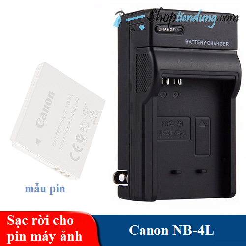Sạc cho pin máy ảnh Canon NB-4L