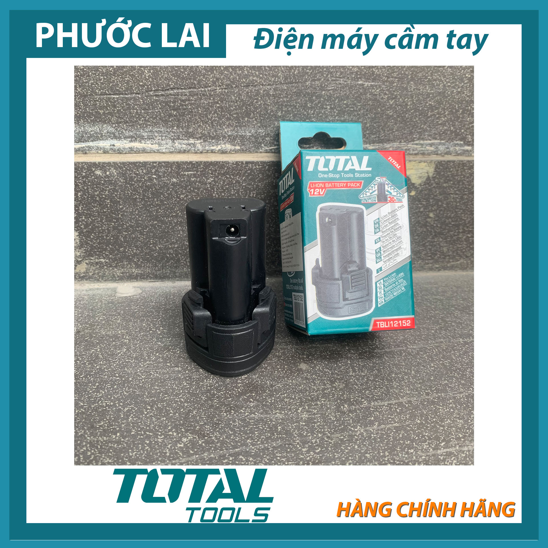 Pin 12V (Chính Hãng) TOTAL TBLI12152