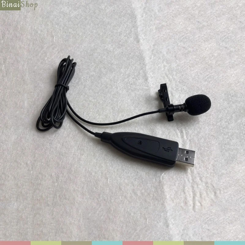 Micro cài áo USB cho PC, Laptop Koolsound Lavalier