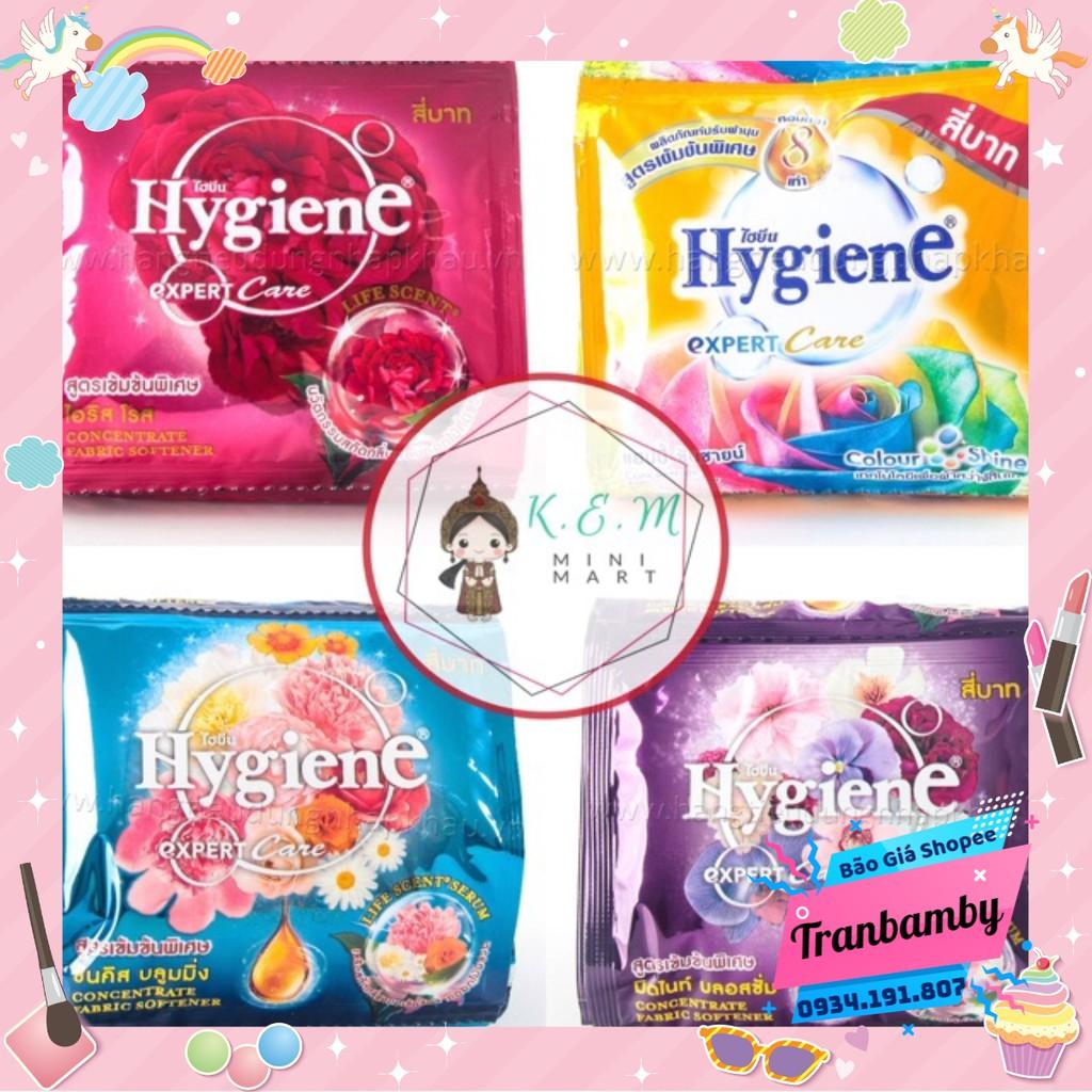 [HCM]Combo 30 dây xả Đủ Màu Hygiene Thái Lan (12 gói/dây)