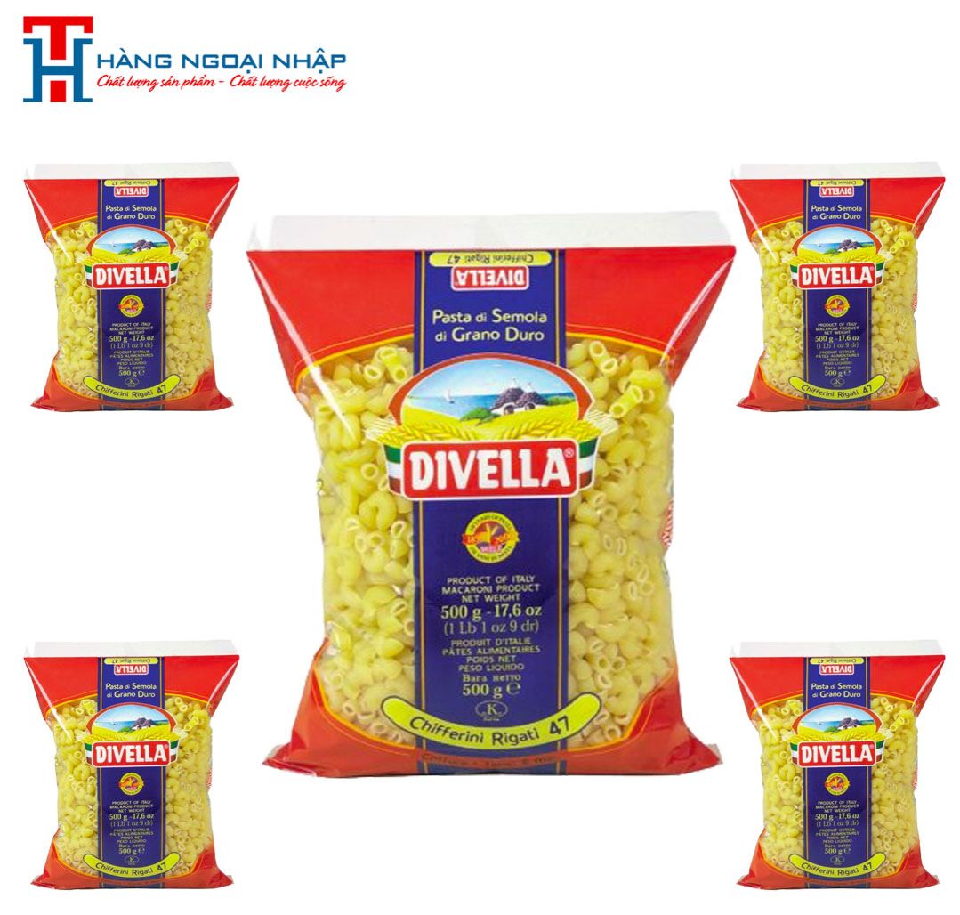[HCM]COMBO 5 gói Nui chữ C Chifferini 47 (SIÊU TIẾT KIỆM)