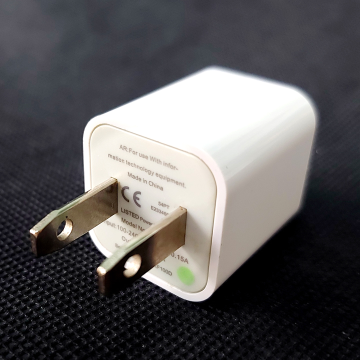 Củ Sạc cổng USB 1A / 2.1A model AR-2100 (Trắng)
