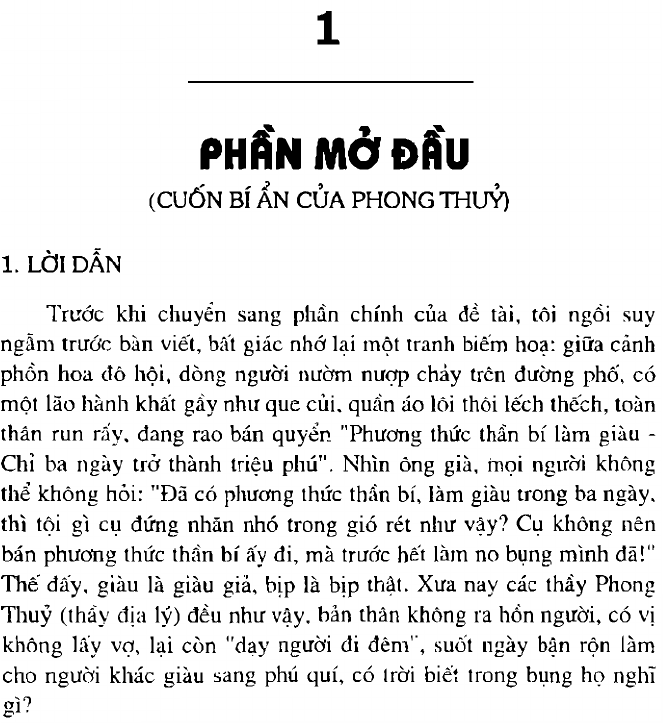 Sách Bí Ẩn Của Phong Thủy