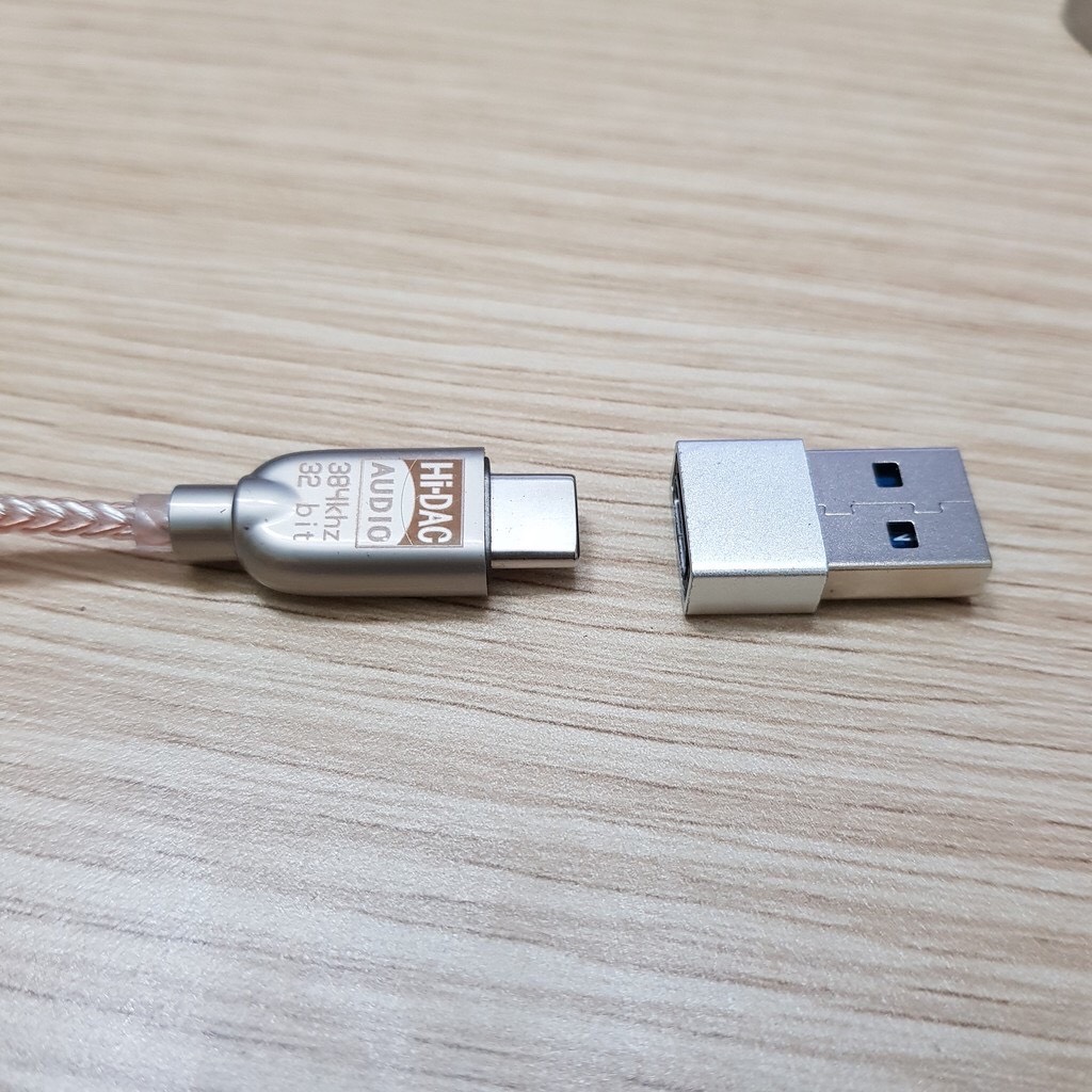 Cáp chuyển typeC sang 3.5mm có DAC cao cấp,32bit,Realtek hires